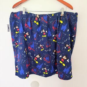 NWT Disney Vault Collection 15th Anniversary Printed Mickey Mouse Skirt Sz 3X